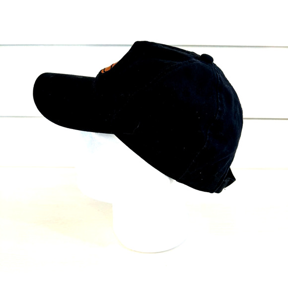 Texas Tech Double Red T Basketball Cool Fit Strap Back Adult Black Cap - Picture 5 of 8